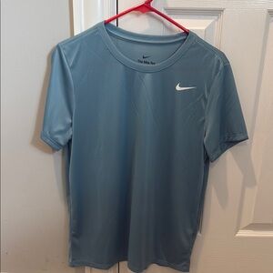 Nike Sky Blue Dri-FIT Tee womens medium